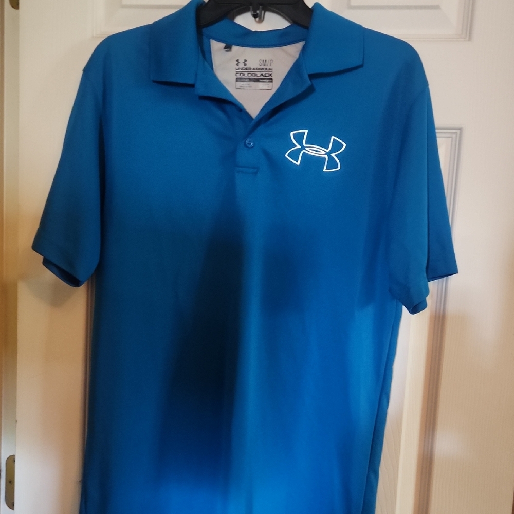 Under Armour Men's Vibrant Blue Polo